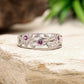 Anillo de Plata con Amatista de Brasil