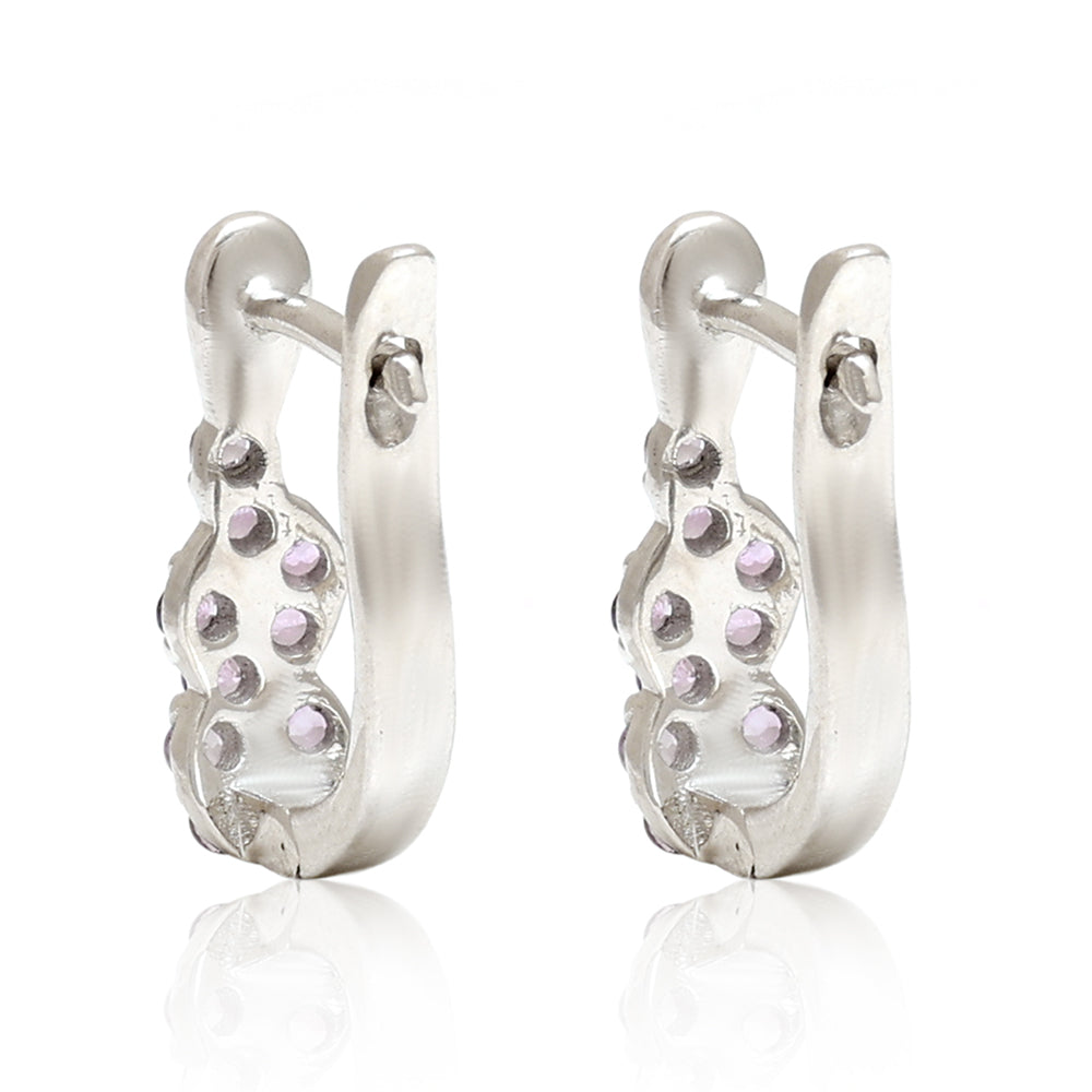 Pendientes de Plata con Amatista de Brasil