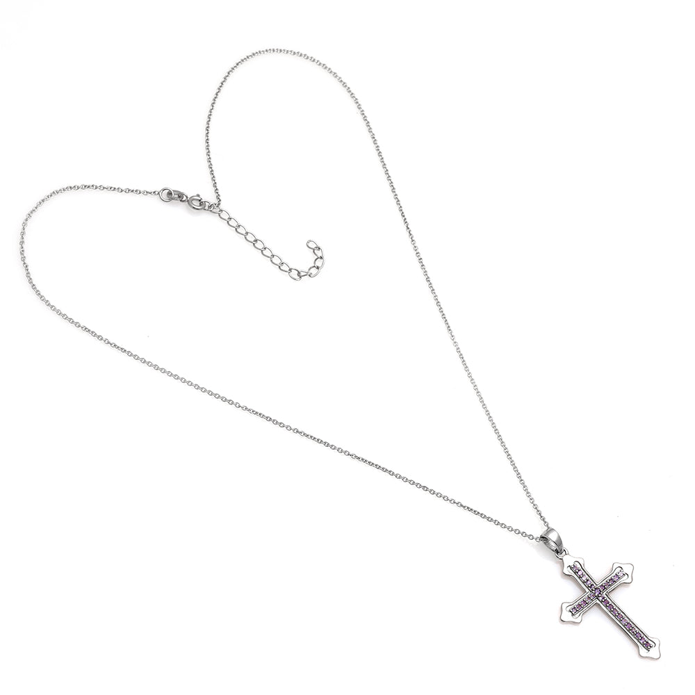 Colgante de Plata con Amatista de Brasil