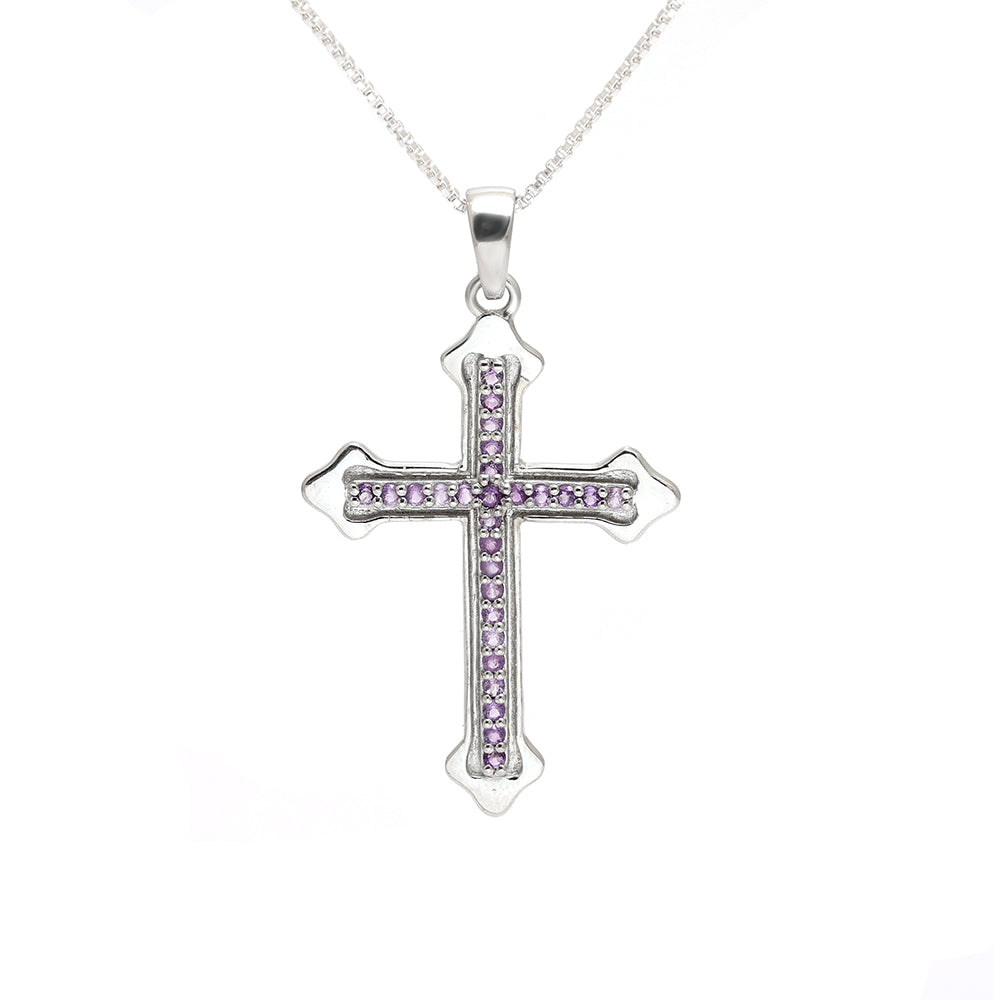 Colgante de Plata con Amatista de Brasil 2 