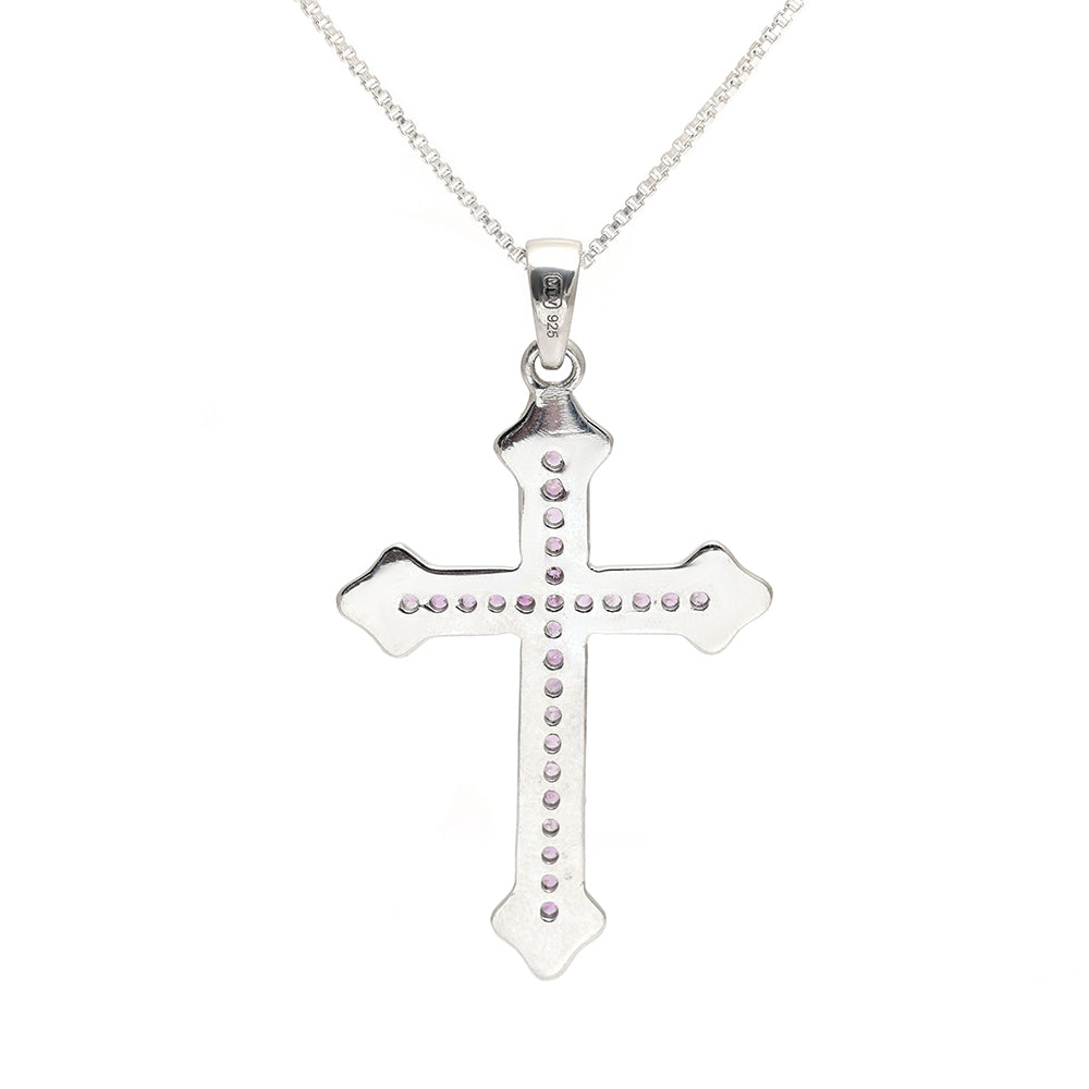 Colgante de Plata con Amatista de Brasil 4 