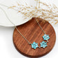 Collar de Plata con Apatita azul de Madagascar