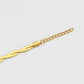 Pulsera de Aleación Bañado en Oro
