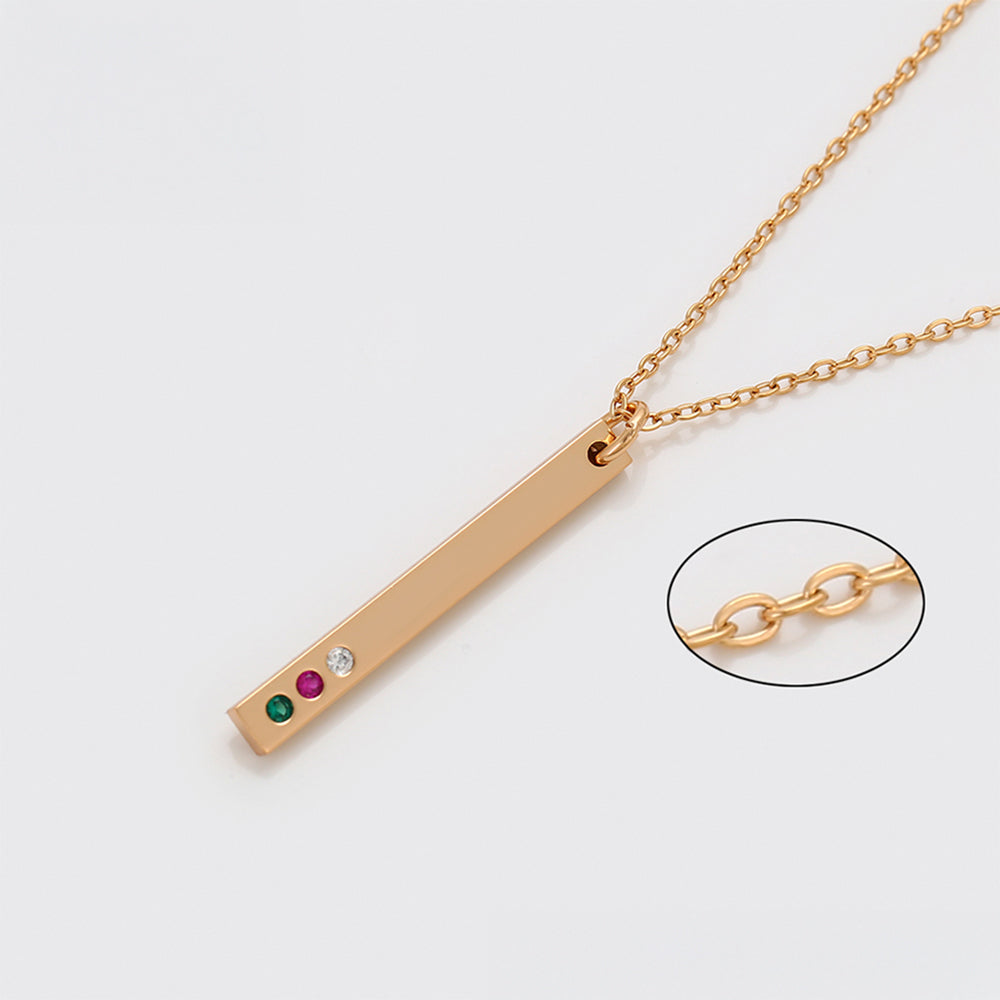 Collar de Aleación Bañado en Oro con Cristal Emporia® Rojo y Cristal Emporia® Verde ( Collar +Colgante ) 4 