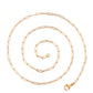 Cadena de Aleación Bañado en Oro ( Collar )