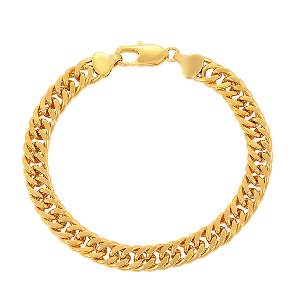 Pulsera de Aleación Bañado en Oro 1 