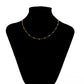 Collar de Aleación Bañado en Oro