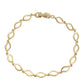 Pulsera de Aleación Bañado en Oro