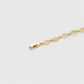 Pulsera de Aleación Bañado en Oro