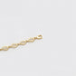 Pulsera de Aleación Bañado en Oro