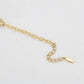 Pulsera de Aleación Bañado en Oro con Cristal Emporia® Blanco