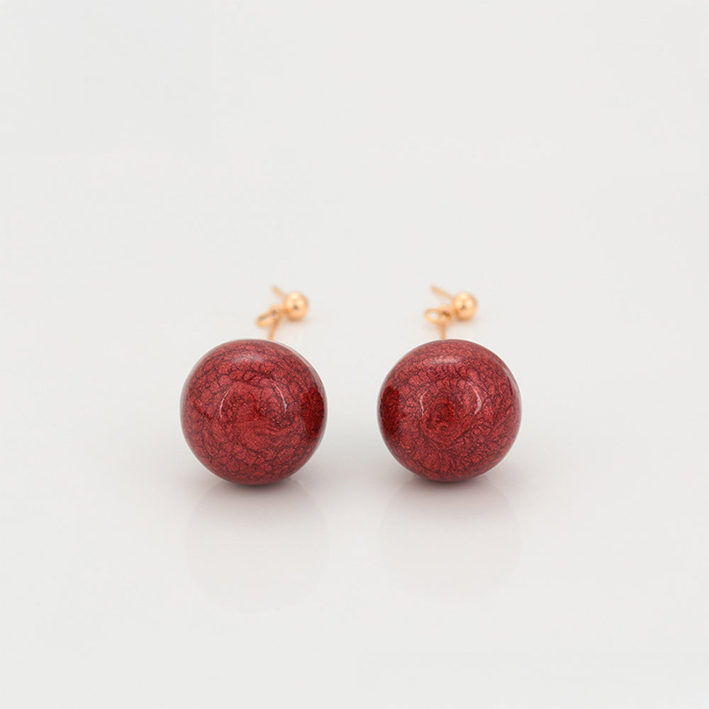 Pendientes de Aleación Bañado en Oro con Cristal Emporia® Verde