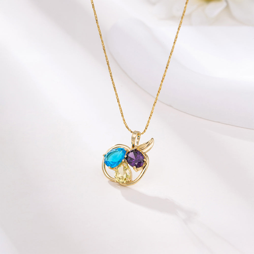 Conjunto de Aleación Bañado en Oro con Cristal Emporia® Azul y Cristal Emporia® Blanco ( Pendientes +Colgante ) 5 