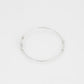 Pulsera de Aleación Bañado en Oro con Cristal Emporia® Blanco