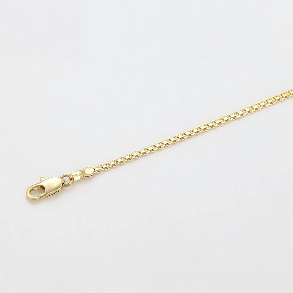 Pulsera de Aleación Bañado en Oro 4 