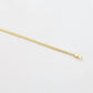 Pulsera de Aleación Bañado en Oro