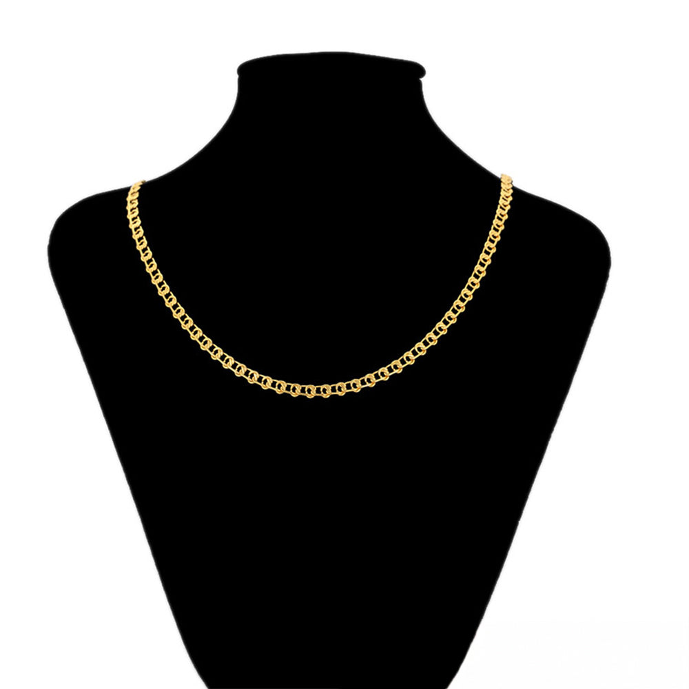 Collar de Aleación Bañado en Oro 1 