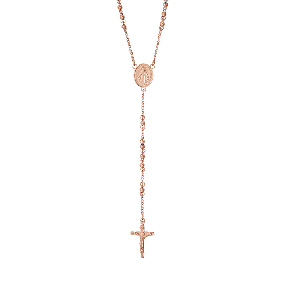 Cruz Collar de Aleación Bañado en Oro ( Collar ) 2 