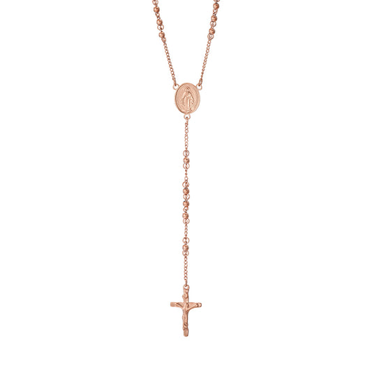 Cruz Collar de Aleación Bañado en Oro ( Collar )