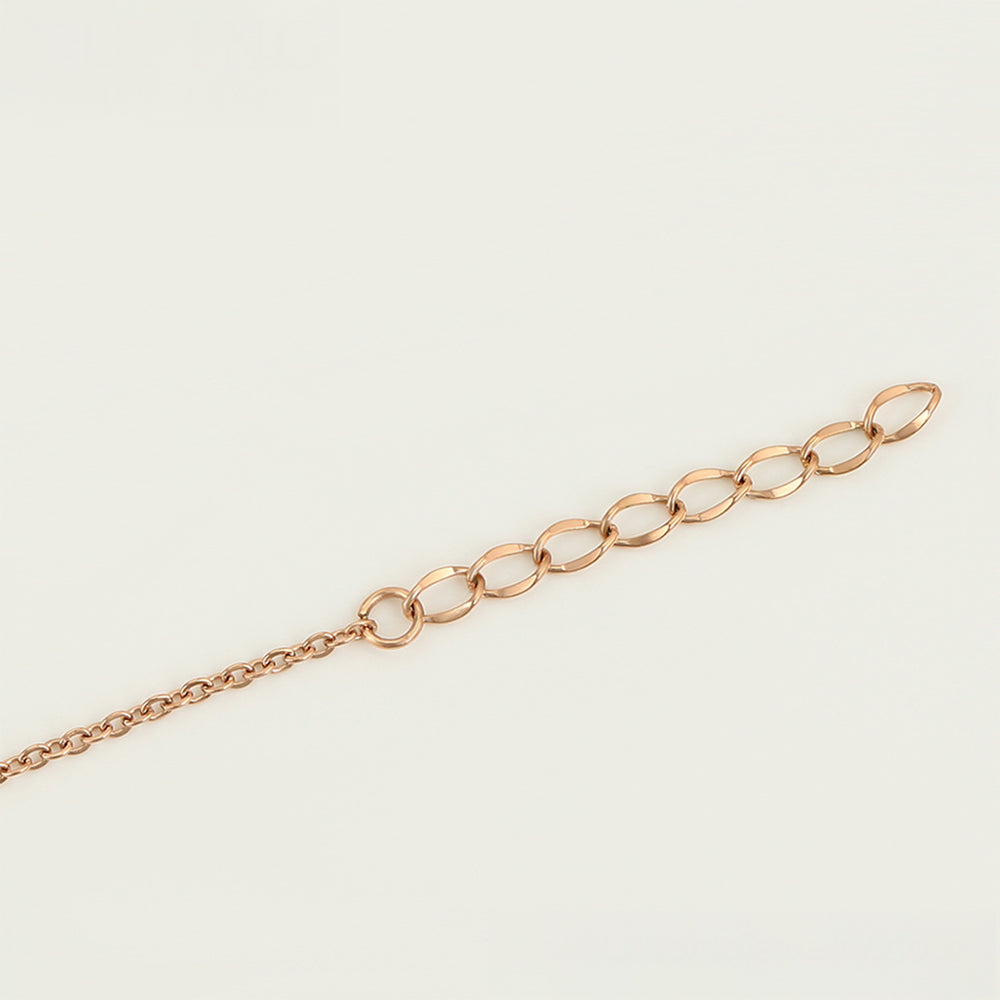 Conjunto de Aleación Bañado en Oro con Cristal Emporia® Rosa y Cristal Emporia® Blanco ( Collar +Pulsera )