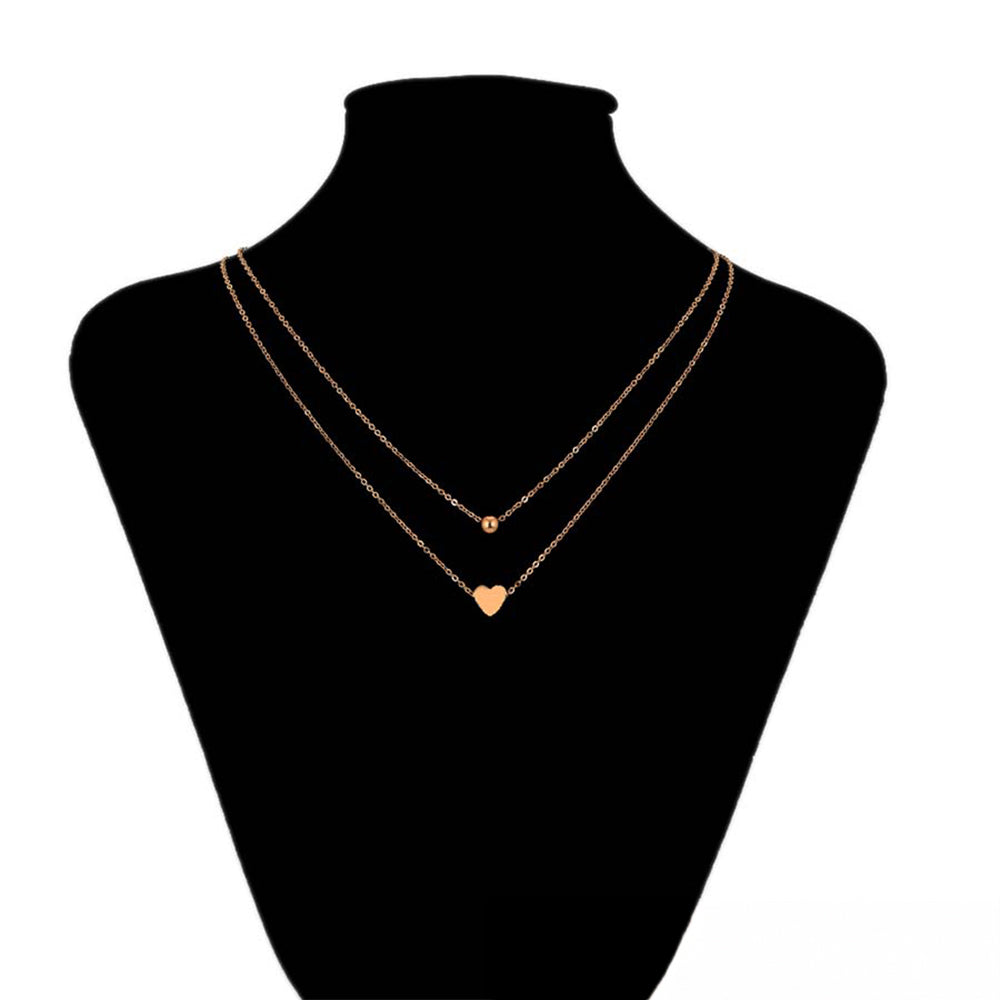 Conjunto de Aleación Bañado en Oro ( Collar +Pulsera ) 3 