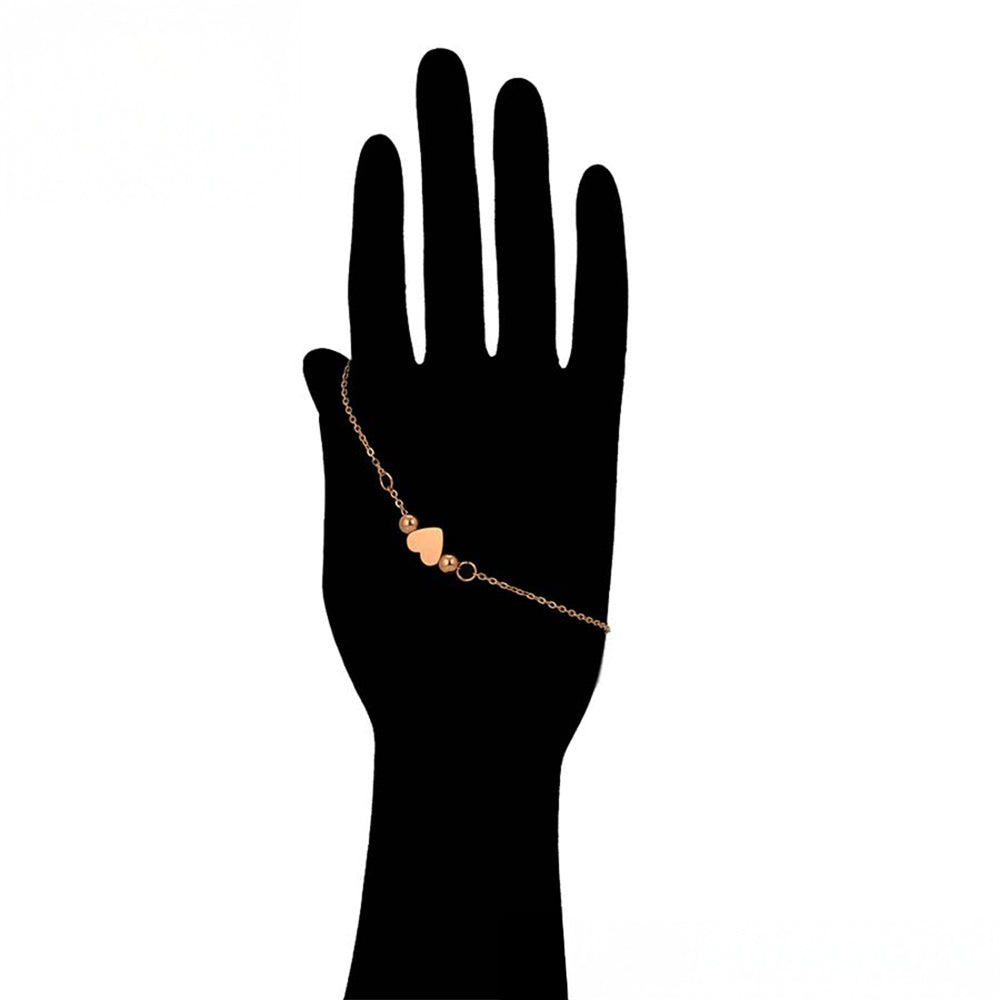 Conjunto de Aleación Bañado en Oro ( Collar +Pulsera ) 4 