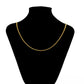 Collar de Aleación Bañado en Oro