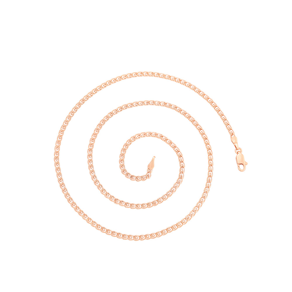 Collar de Aleación Bañado en Oro