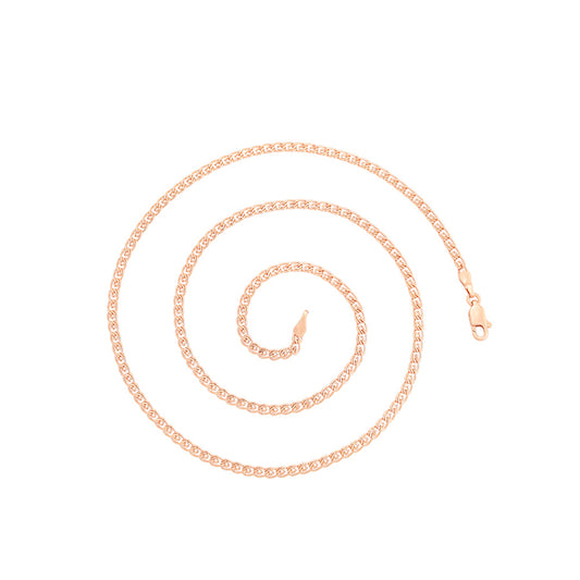 Collar de Aleación Bañado en Oro