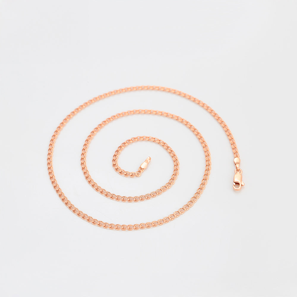 Collar de Aleación Bañado en Oro 4 