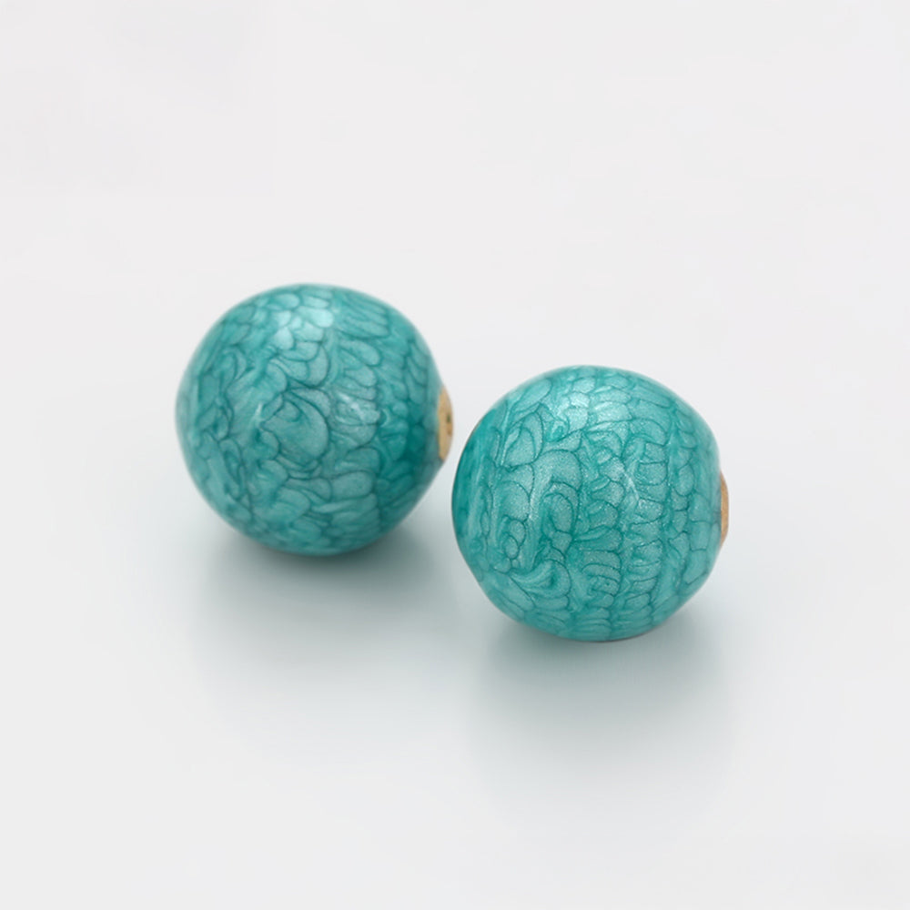 Talismán de Aleación Bañado en Oro con Cristal Emporia® Verde 6 