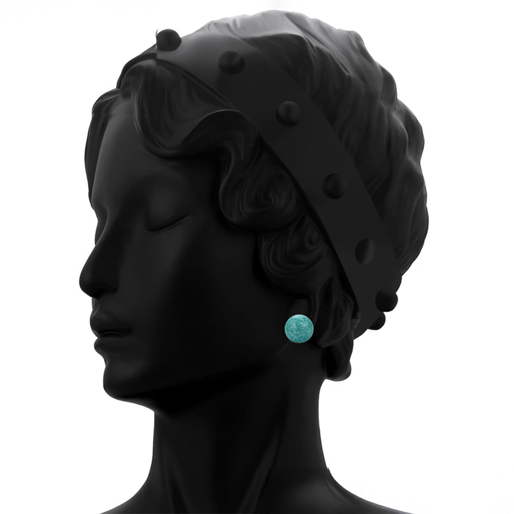 Talismán de Aleación Bañado en Oro con Cristal Emporia® Verde