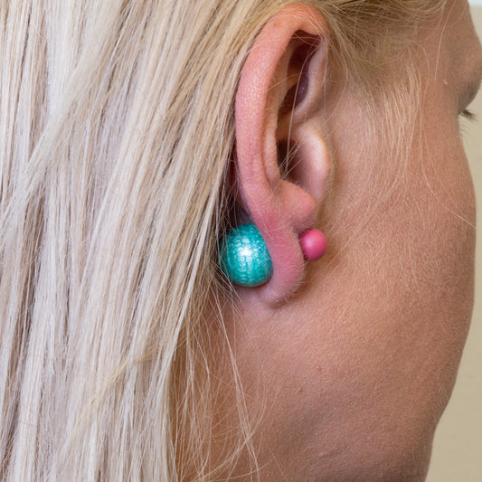 Talismán de Aleación Bañado en Oro con Cristal Emporia® Verde