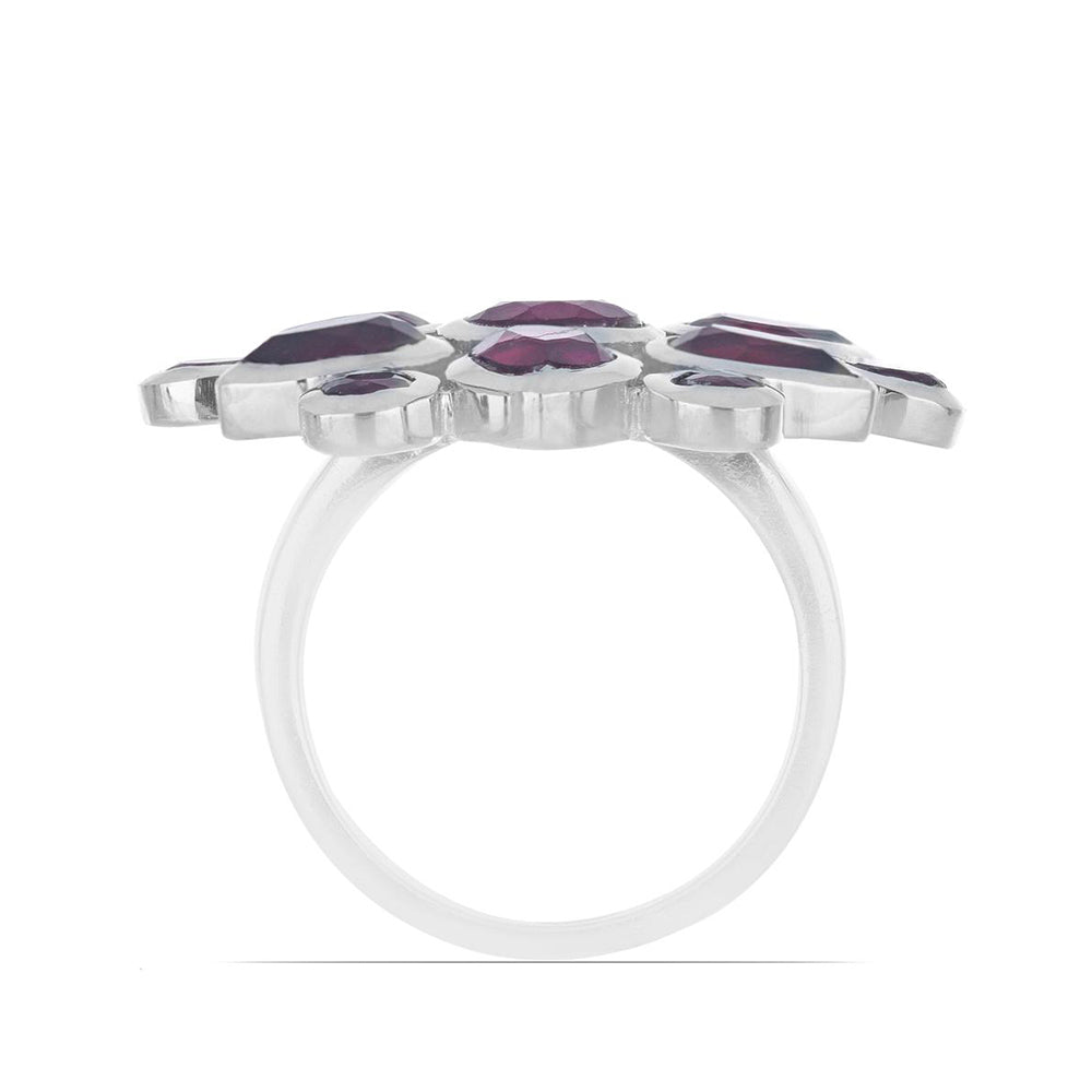 Anillo de Plata con Rubí de Madagascar 3 