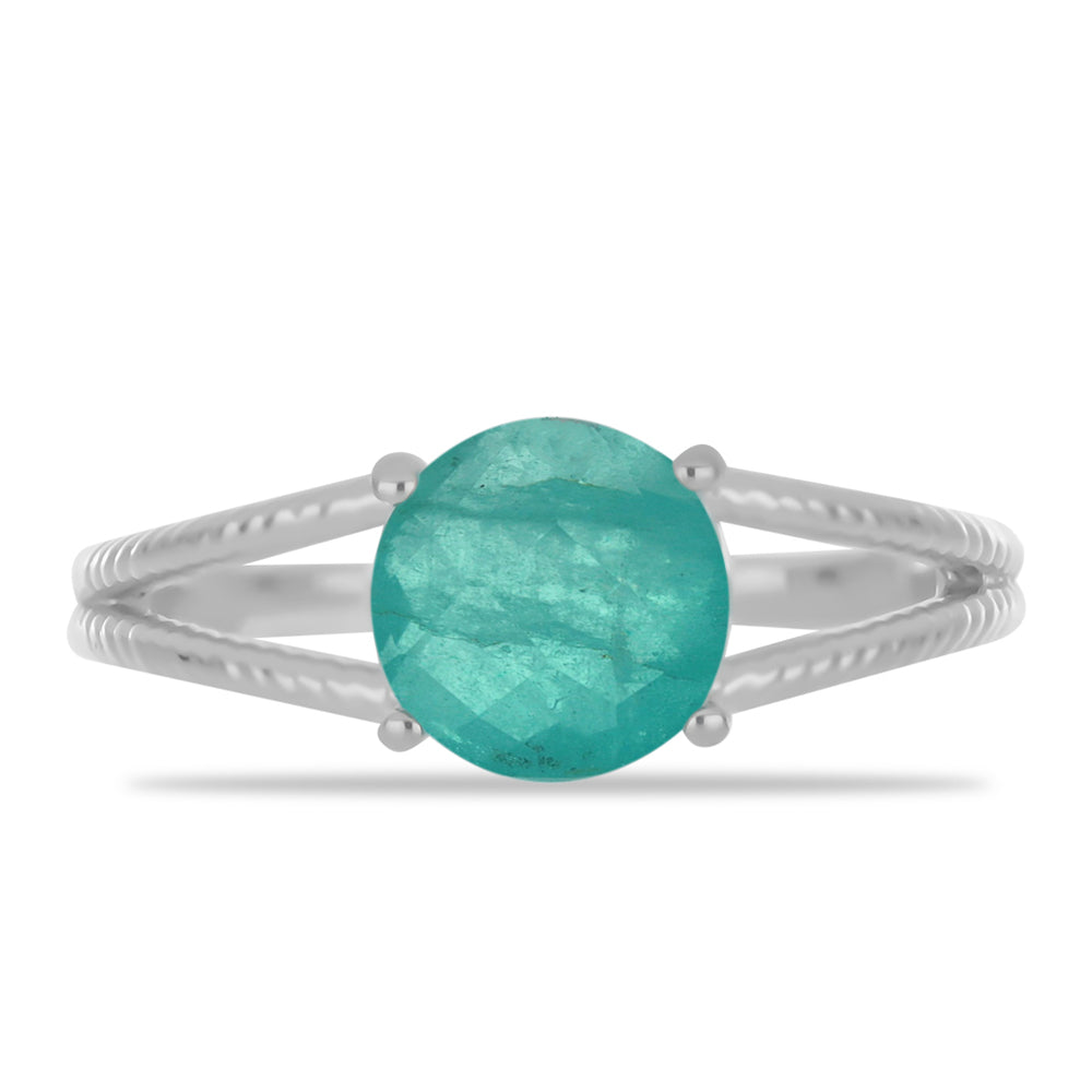 Anillo de Plata con Cuarzo Paraiba