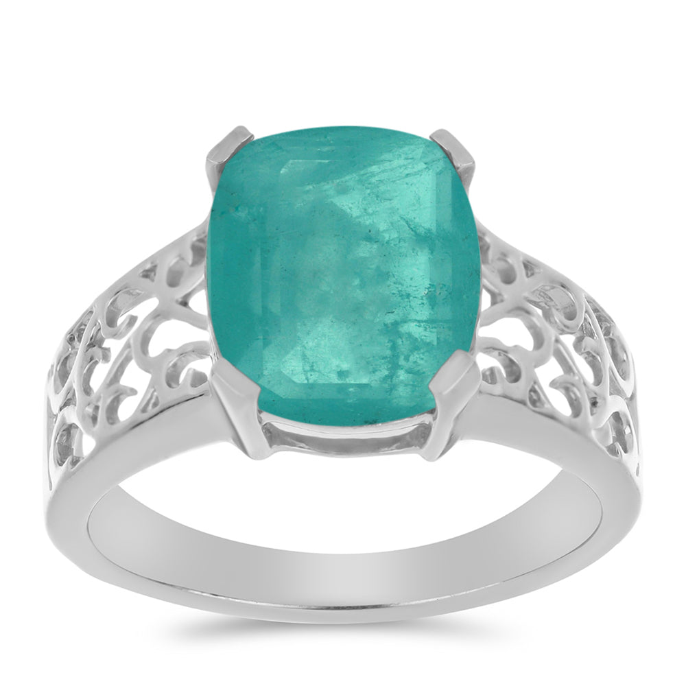 Anillo de Plata con Cuarzo Paraiba 3 