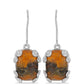 Pendientes de Plata con Jasper de Bumble Bee