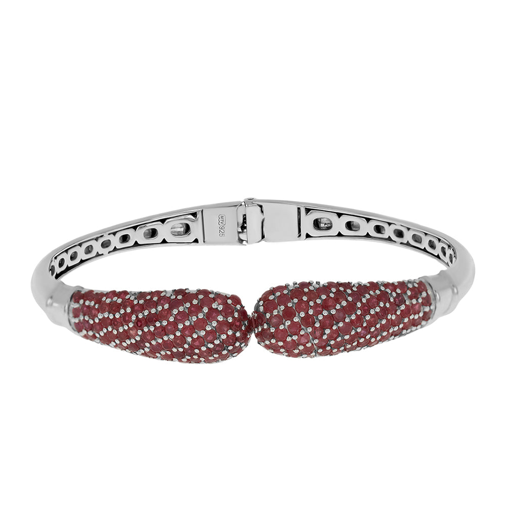 Brazalete de Plata con Rubí de Madagascar 1 