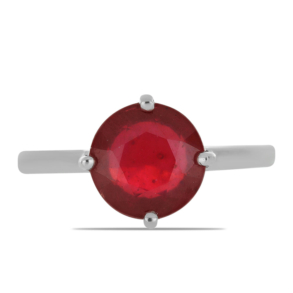 Anillo de Plata con Rubí de Madagascar 1 