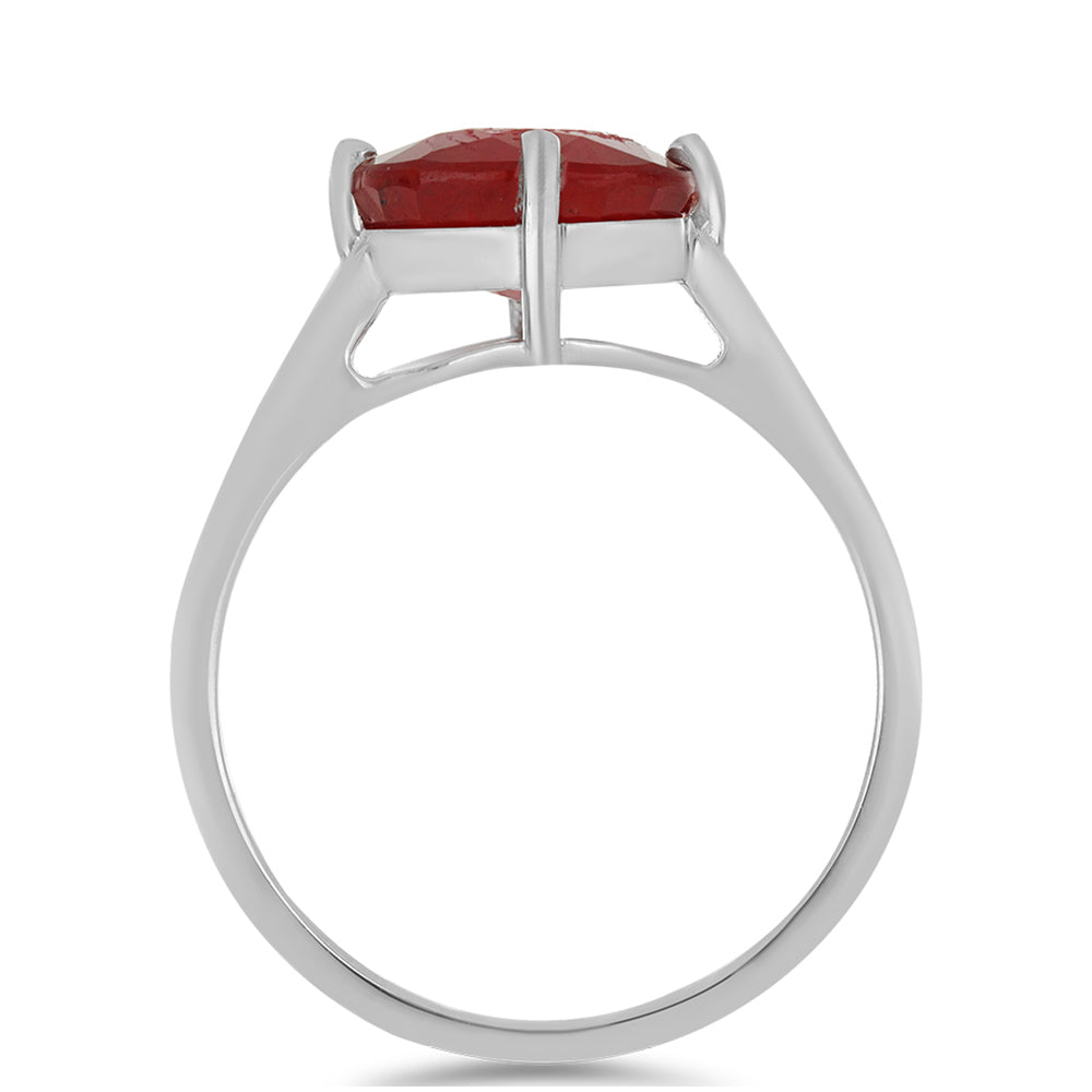 Anillo de Plata con Rubí de Madagascar 2 