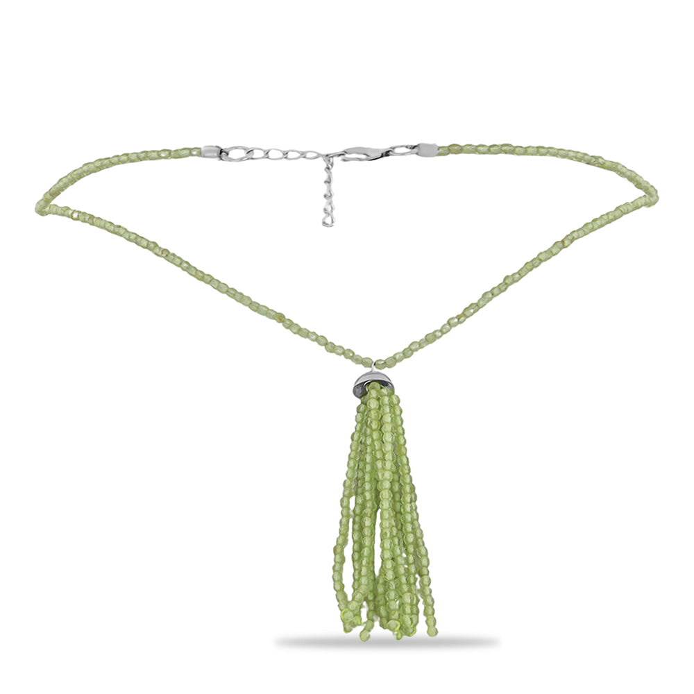 Collar de Plata con Peridoto de Changbai 1 