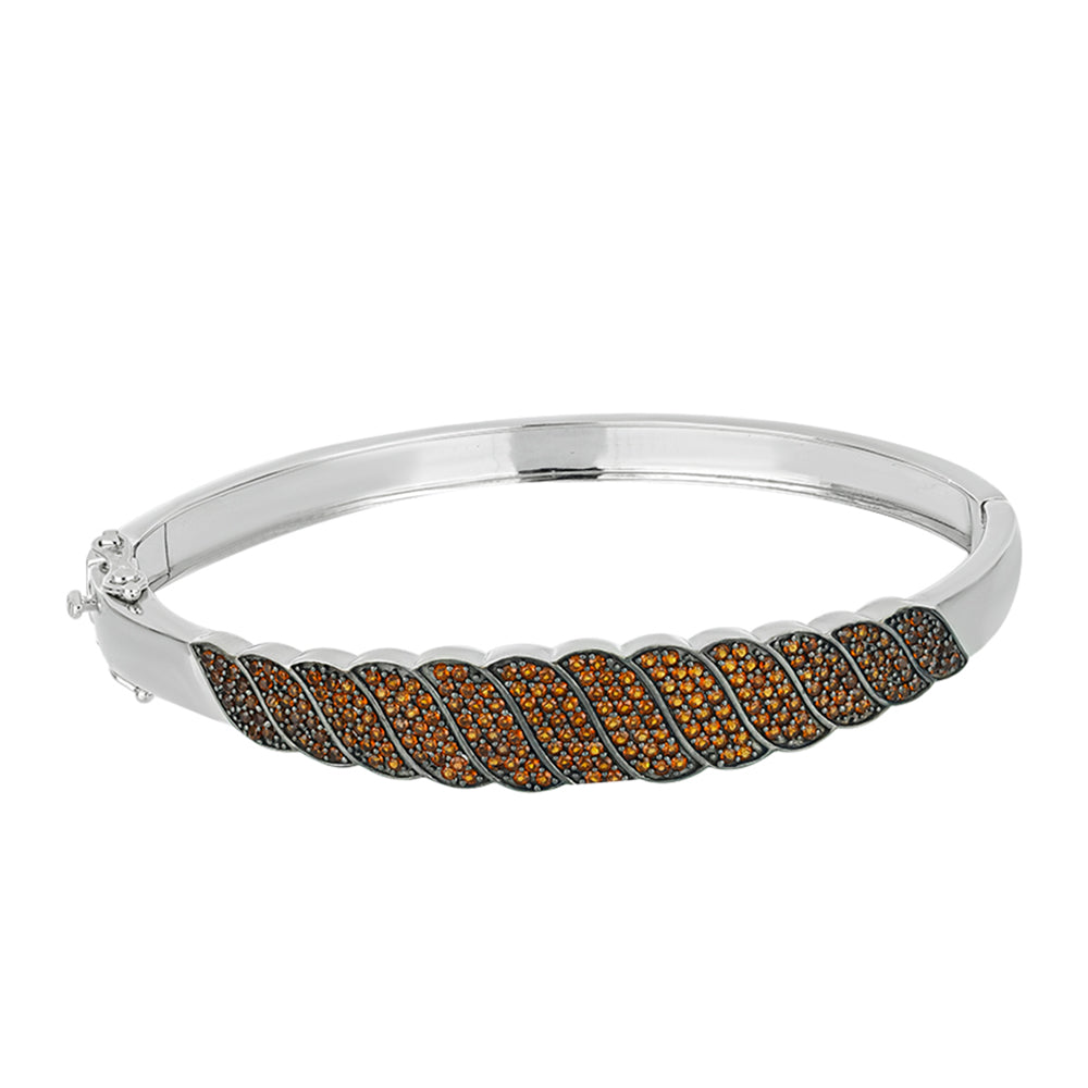 Brazalete de Plata con Granate Barton 2 