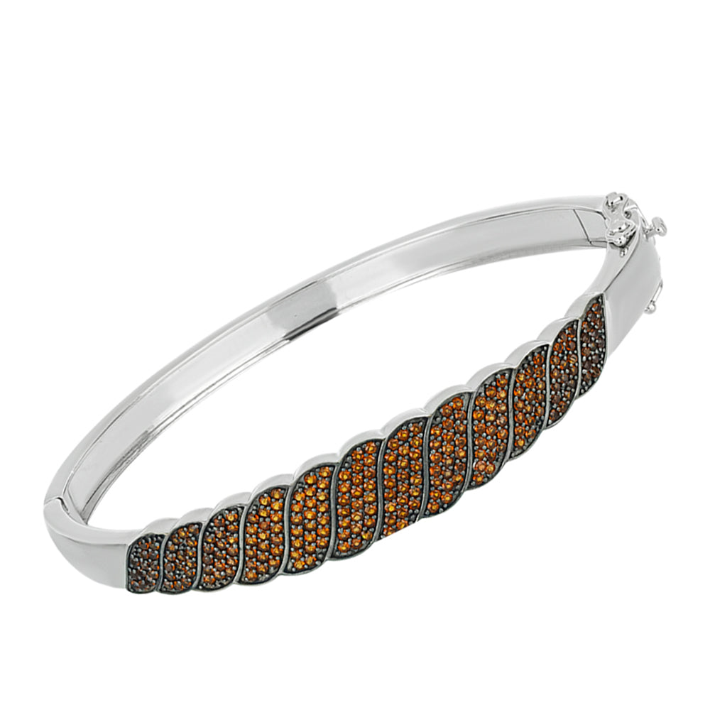 Brazalete de Plata con Granate Barton 1 