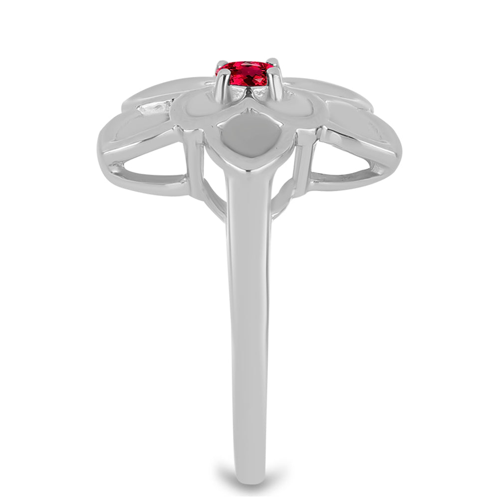 Anillo de Plata con Rubelita de Cruzeiro 4 