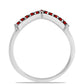 Anillo de Plata con Granate Barton