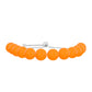 Pulsera de Plata con Jade Amarillo