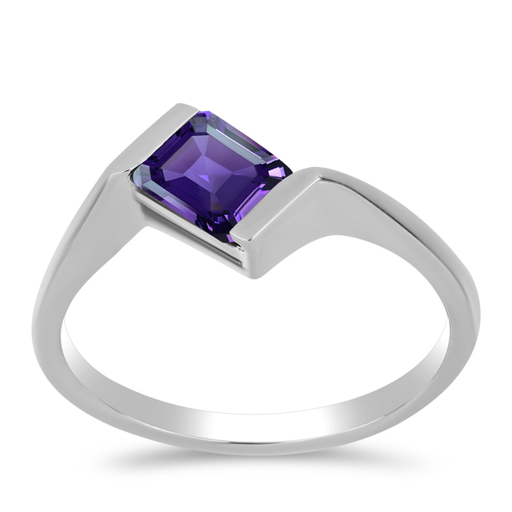Anillo de Plata con Amatista de Marruecos 3 