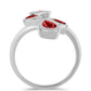 Anillo de Plata con Ágata Roja