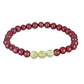 Conjunto Pepita con Perla Púrpura de Agua dulce y Citrino de los Montes Urales ( Collar +Pendientes +Pulsera )