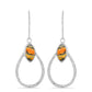 Pendientes de Plata con Jasper de Bumble Bee